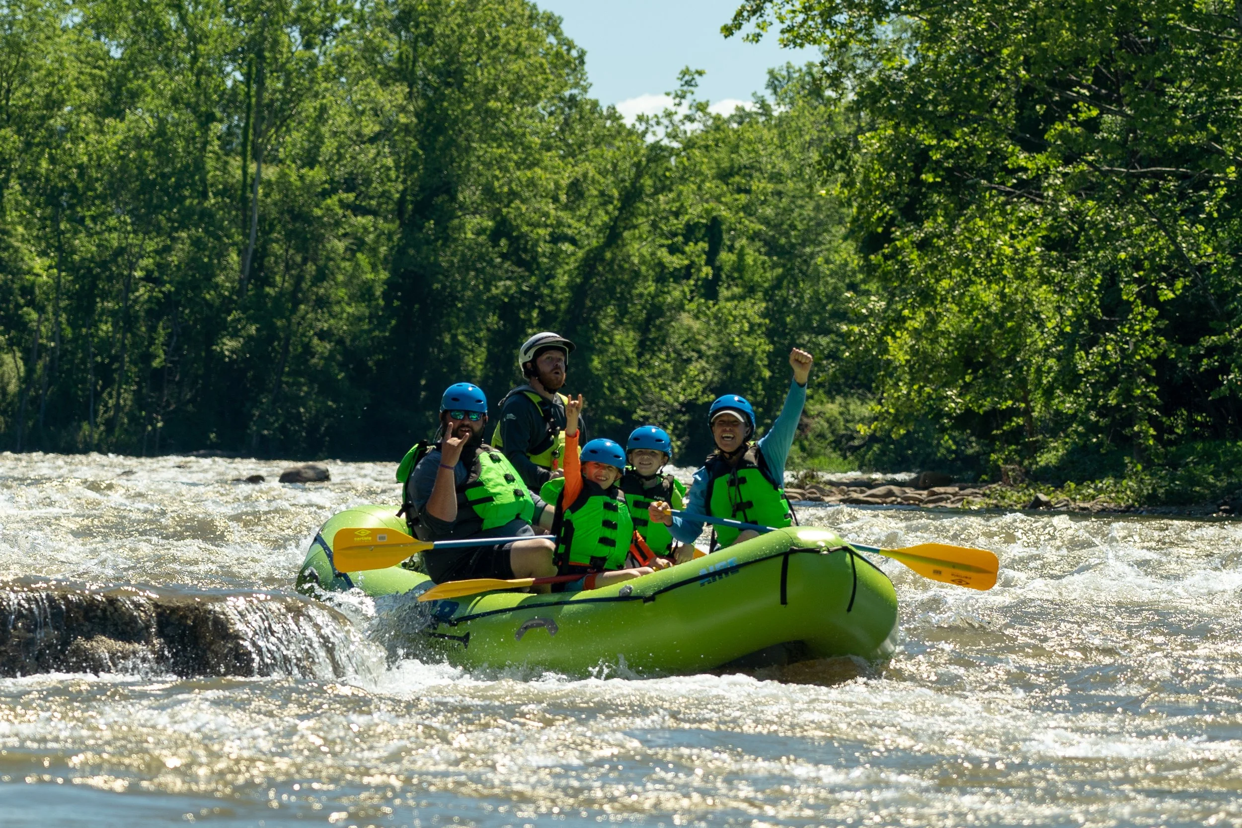Maple Ridge Rafting Whitewater Rafting near Asheville | Blue Ridge Paddling