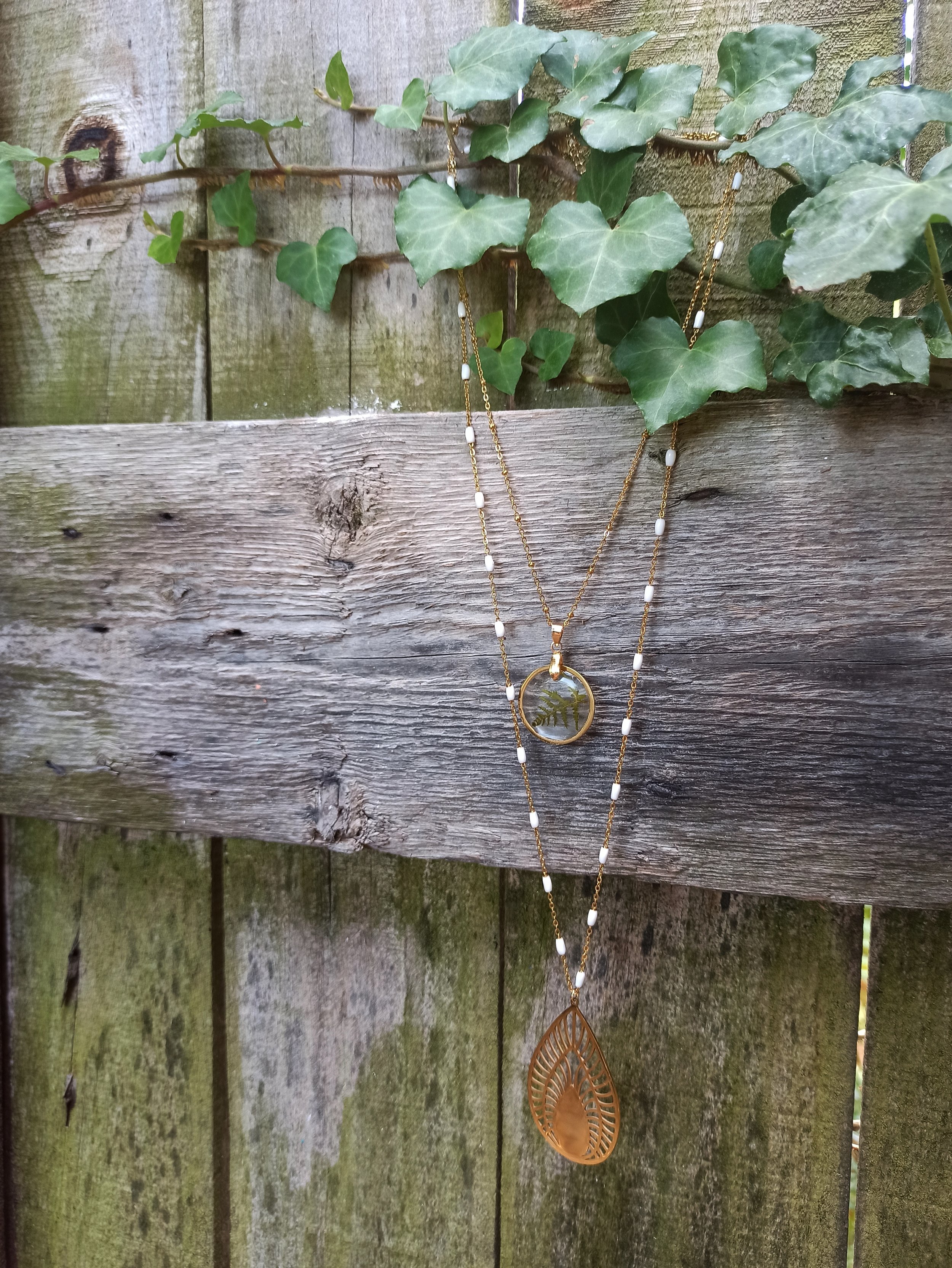 Collier fleur double fougère .jpg