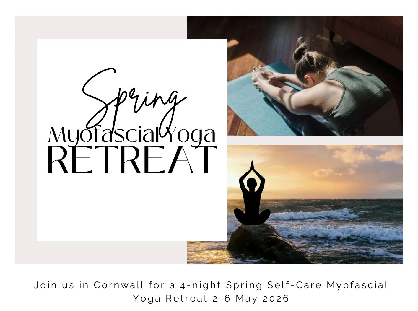 Spring Self-Care Myofascial Yoga Retreat