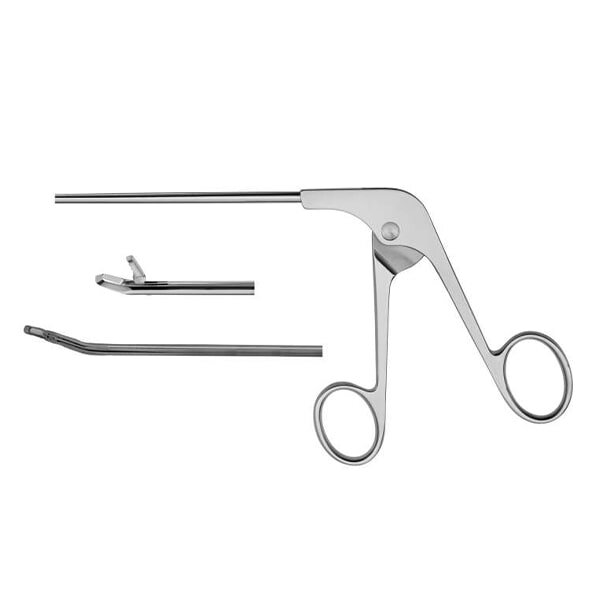 Широкие кусачки Дакбилл рабочая часть загнута вверх и вправо