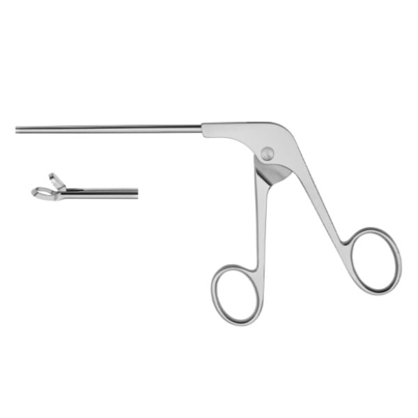 Овальные кусачки рабочая часть загнута вверх