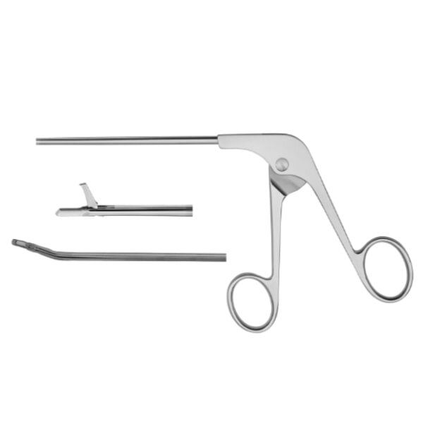 Кусачки для заднего отдела мениска рабочая часть загнута вправо