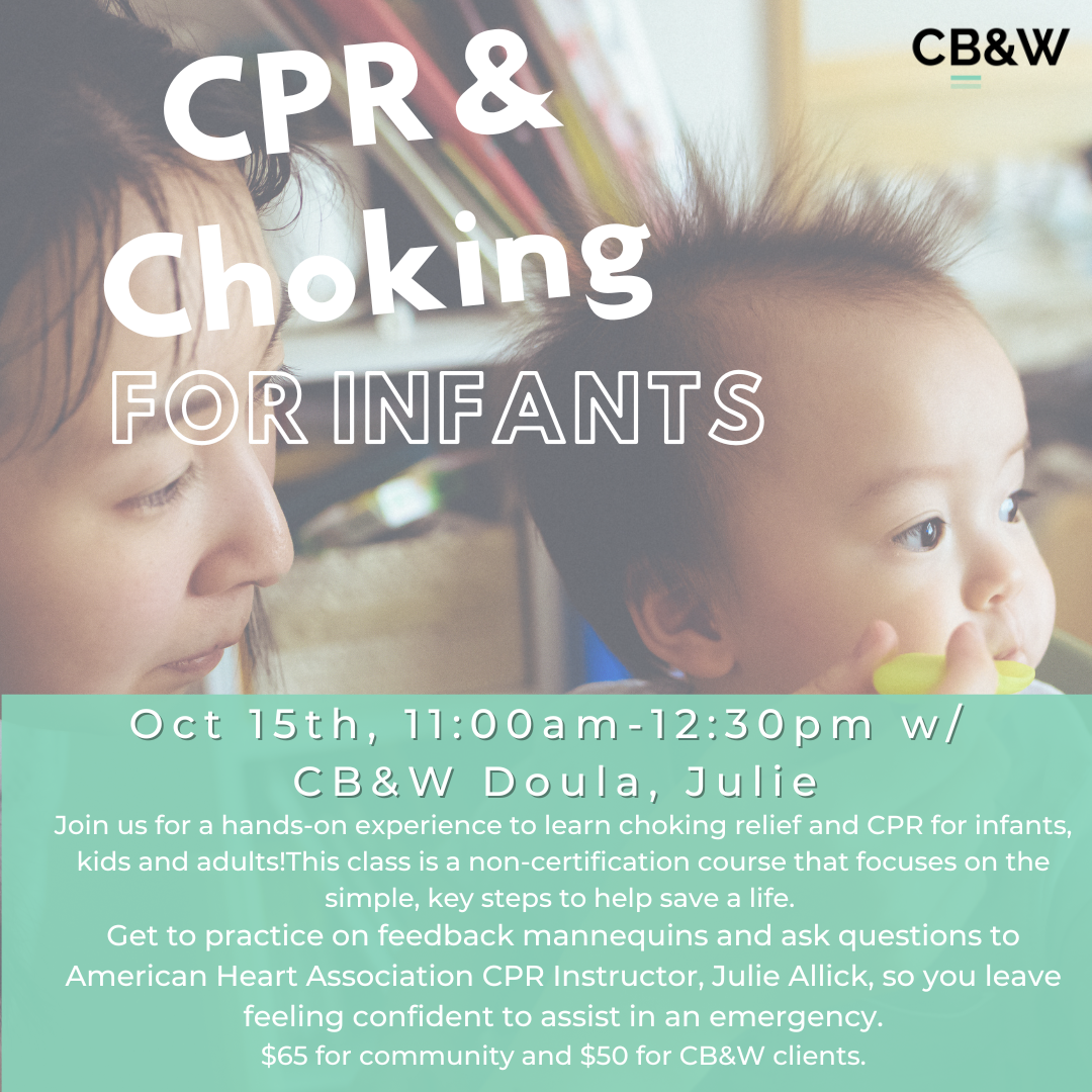 CPR & Choking Infant Safety