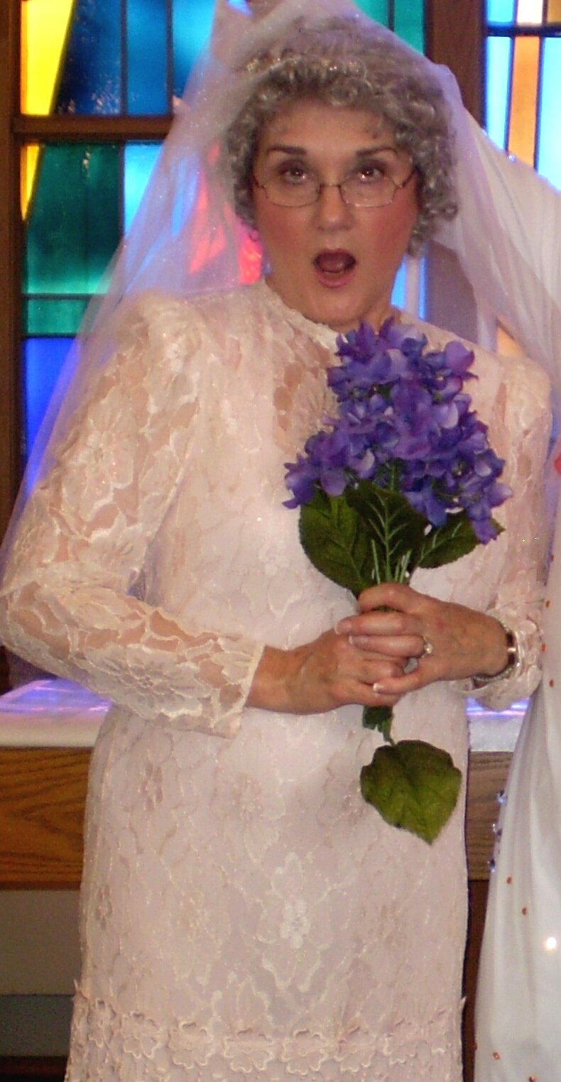 Marylou in “Wedding Bells & Blue Suede Shoes,” a Tonylou original