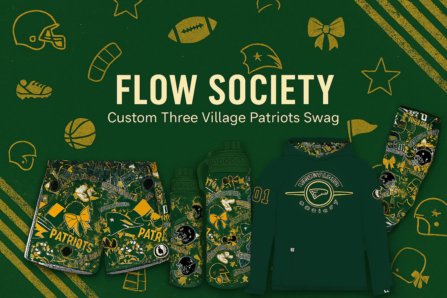 Flow Society Custom Apparel