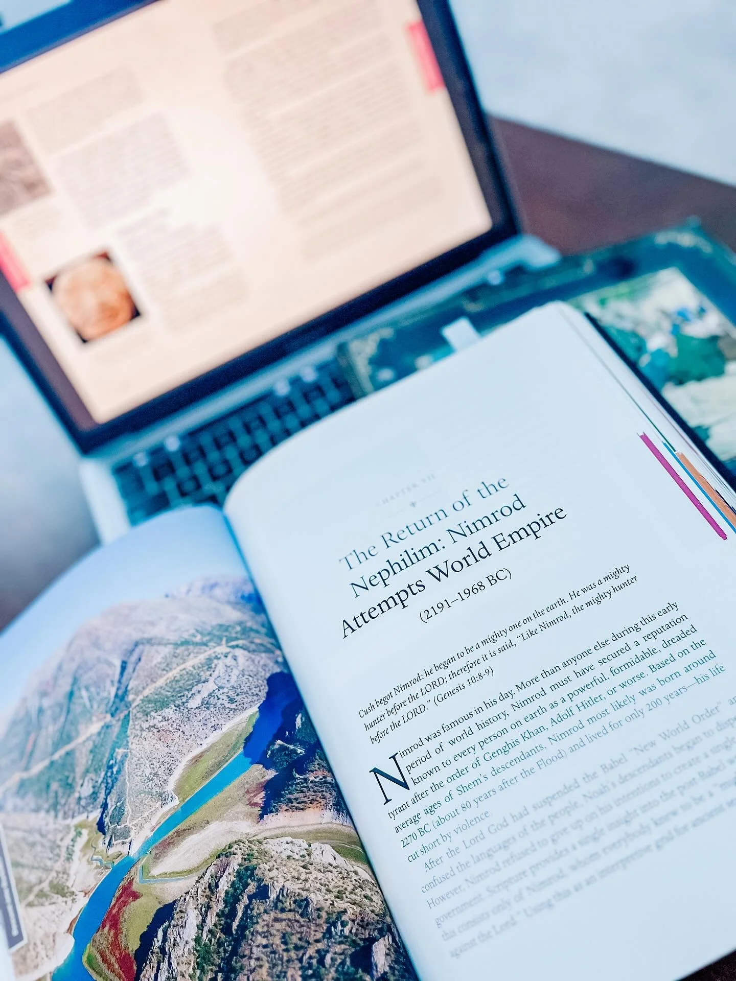 Today&rsquo;s history lesson was so interesting that my oldest son (already graduated) wanted to sit in to hear it! We purchased the audio book to Preparing the World for Jesus (world history) by @generations.min along with our textbook and ebook. I 