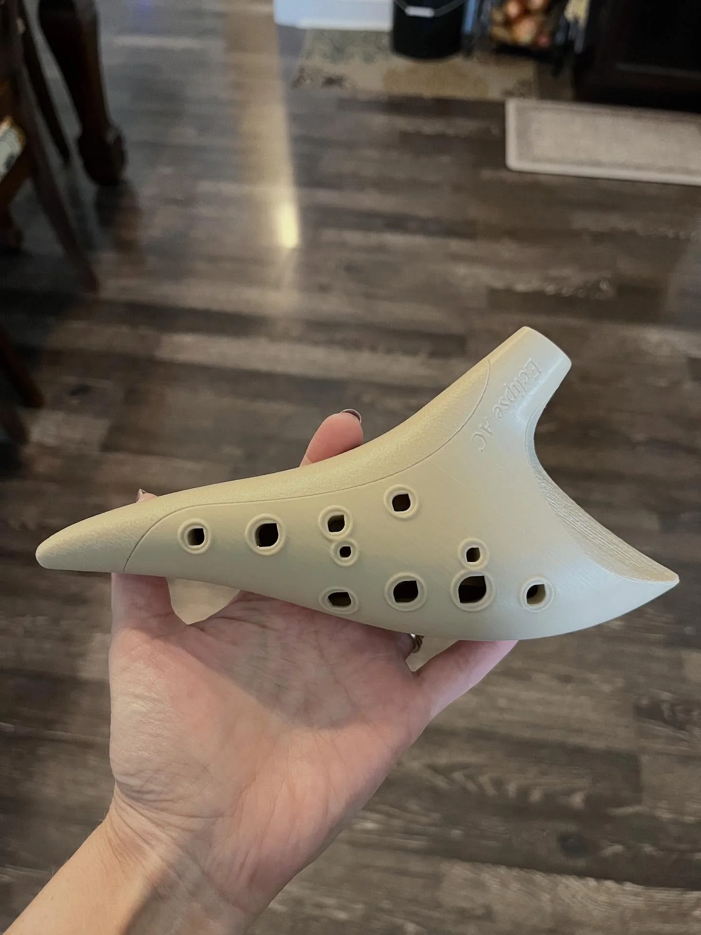 What&rsquo;s the most homeschool thing your child has ever done? My son is in the back yard teaching himself how to play &ldquo;A Mighty Fortress is our God&rdquo; on an instrument called an ocarina, which he designed and 3D printed himself. 
.
.
.
#