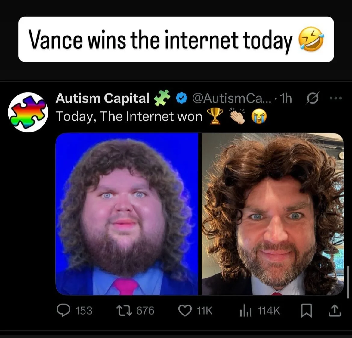 JD Vance did the meme! 🤣🤣
.
.
.
.
#jdvance #maga #conservative #conservatives #conservativemom #homemaker #magame #conservativememes #conservativewomen #republicanmemes #republicanwomen #christianmemes #christianfunny