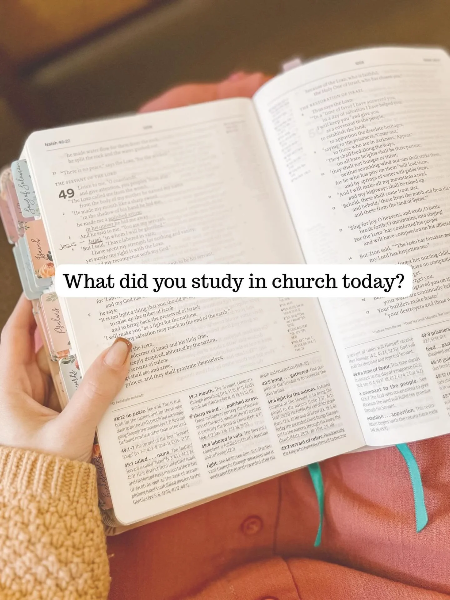 What was the message today? My pastor preached Isaiah 49. Our takeaway was that God never forgets us. 

What was the message you heard today, homeschool mom? 

We attend an expository preaching church and I love hearing the Word preached this way eve