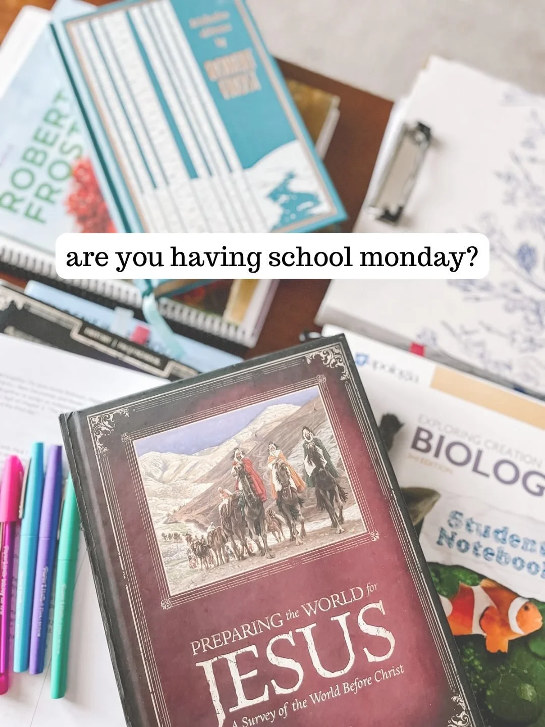 Will Monday be a snow day? Our homeschool day will be normal, from the most recent forecast.

I&rsquo;m praying for you all, my homeschool friends 🩷 May your snacks last and your power stay on! 

#homeschool #homeschoolplanning #homeschoolmom