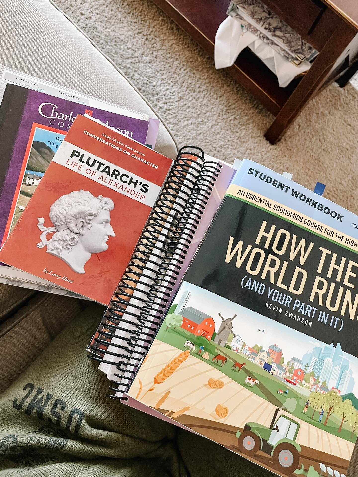 How far in advance do you plan for homeschool? I only plan 1 week at a time. I plan every Saturday for the coming week.

It&rsquo;s a snowstorm outside right now! This Carolina girl (I&rsquo;m a northern transplant) is loving the scenery. I&rsquo;m m