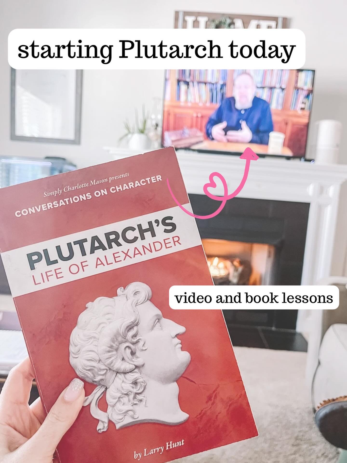 New curriculum today.

I&rsquo;m trying new things as a homeschool mom, and next up for us is Plutarch&rsquo;s Lives from @simplycharlottemason curriculum. We&rsquo;re pairing the book with the video lessons that go along with it.

Each child is diff
