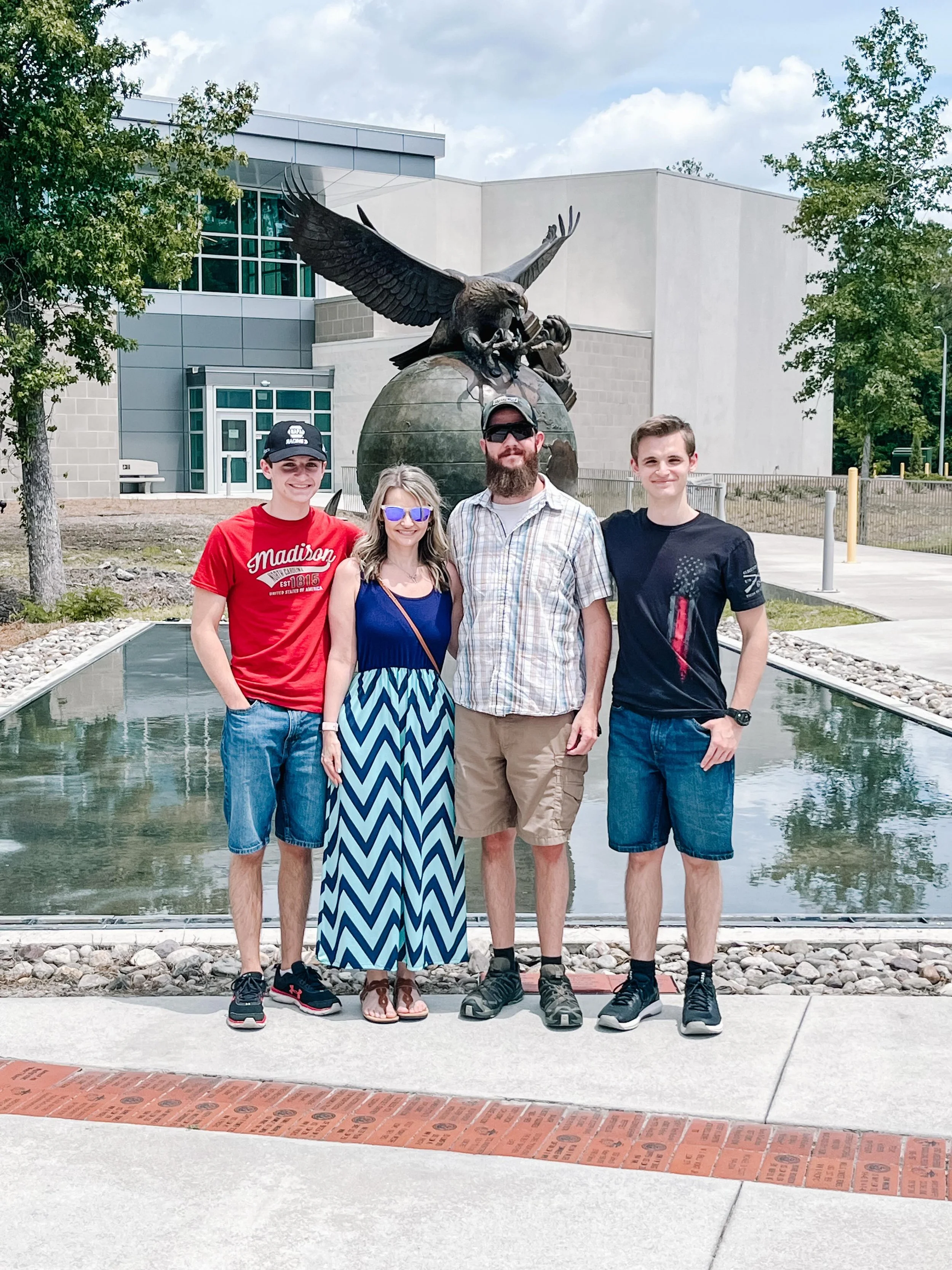Took a summer field trip to the @museumofthemarine today! What a fun trip for our family. It&rsquo;s very well done and it has a lot of information, videos, and memorabilia. Husband and kids loved it! Great admission prices for military families, too