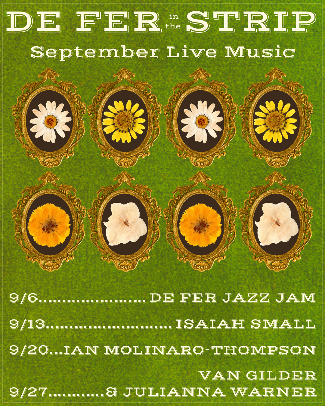 LIVE MUSIC @ THE STRIP: VAN GILDER & JULIANNA WARNER