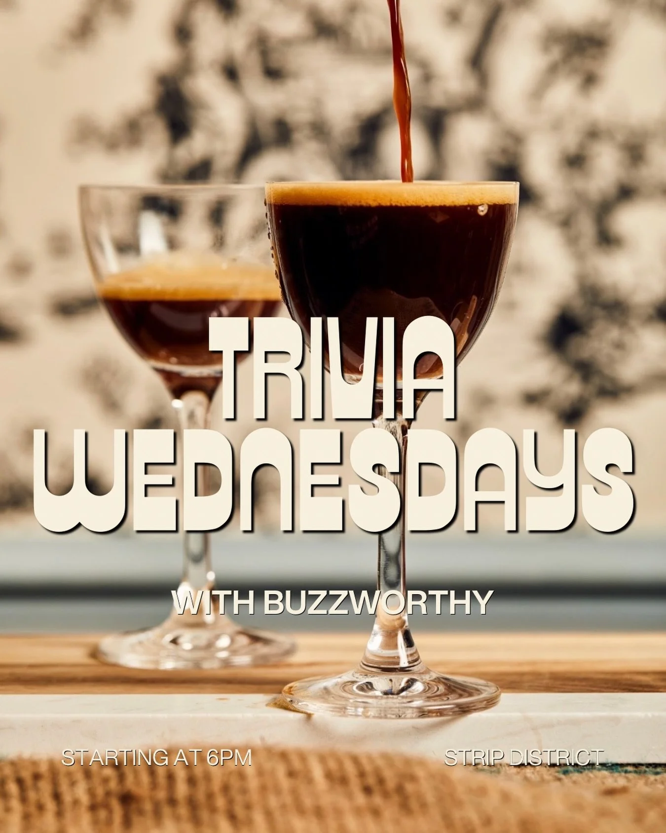 🗣️TRIVIA IS BACK📝

Every Wednesday at our Strip District location, hosted by @buzzworthypubtrivia