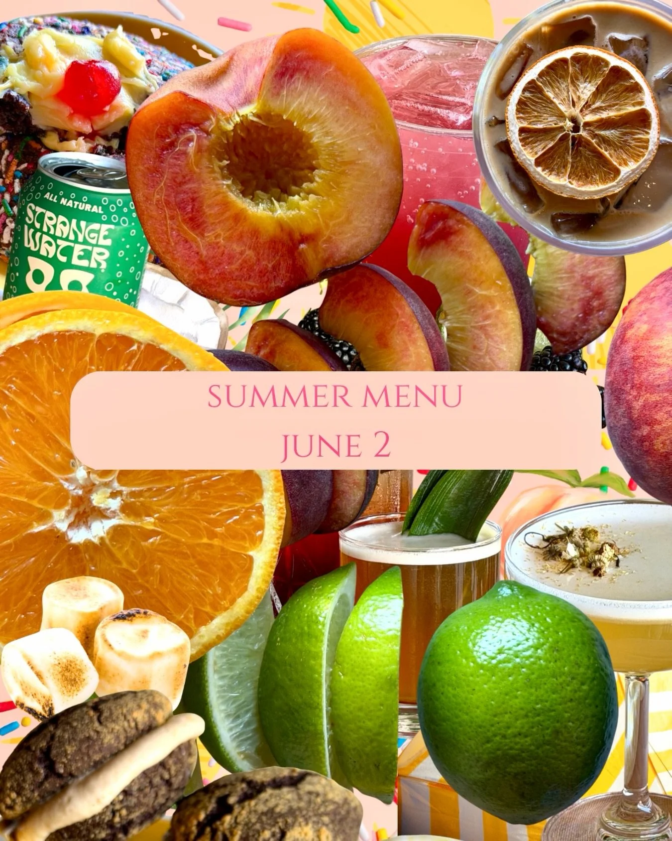 ☀️summer sneak peek 👀 any guesses?!

This is the last weekend of strawberry matches and the rest of our amazing spring drink menu... let the count down to summer begin!