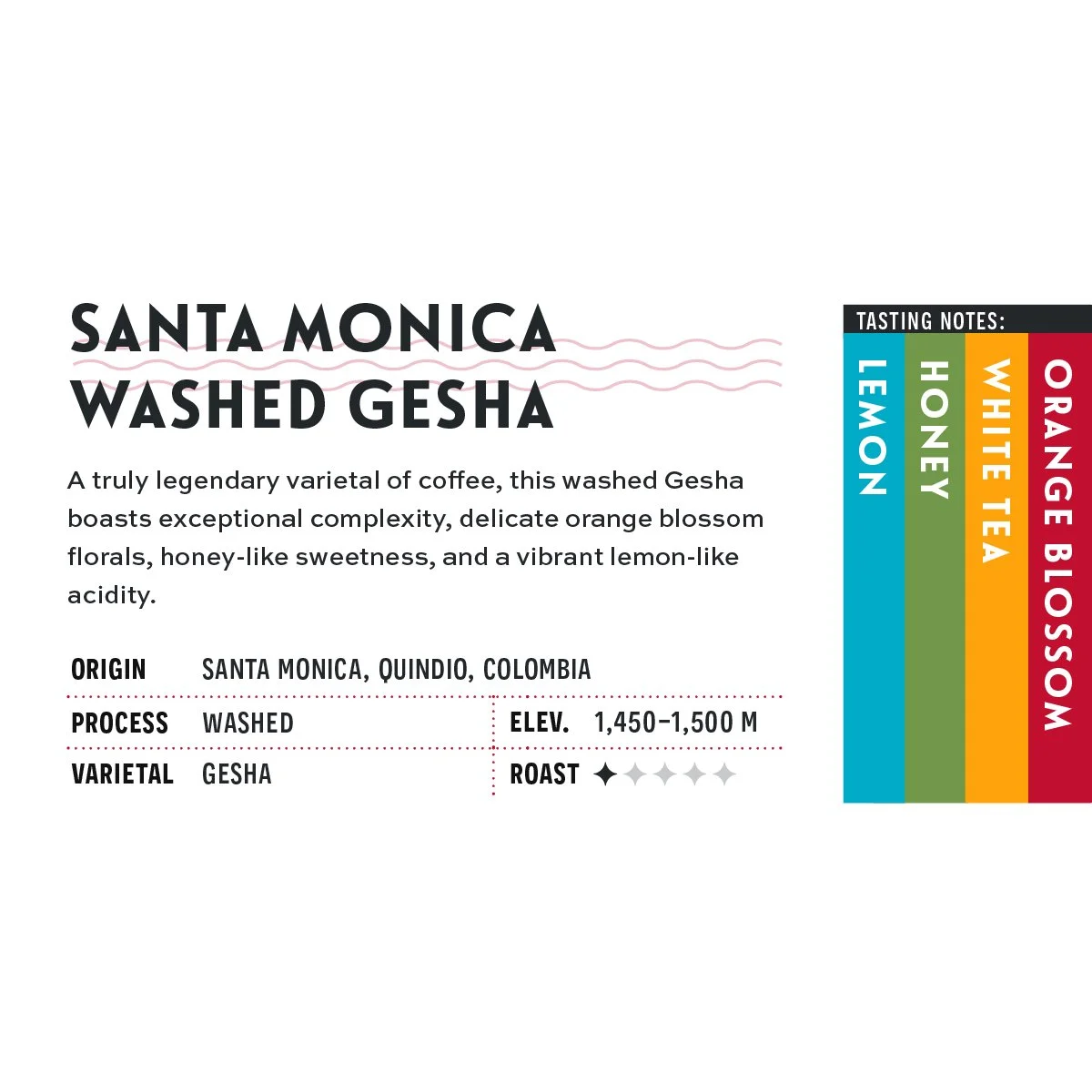 Santa Monica Washed Gesha