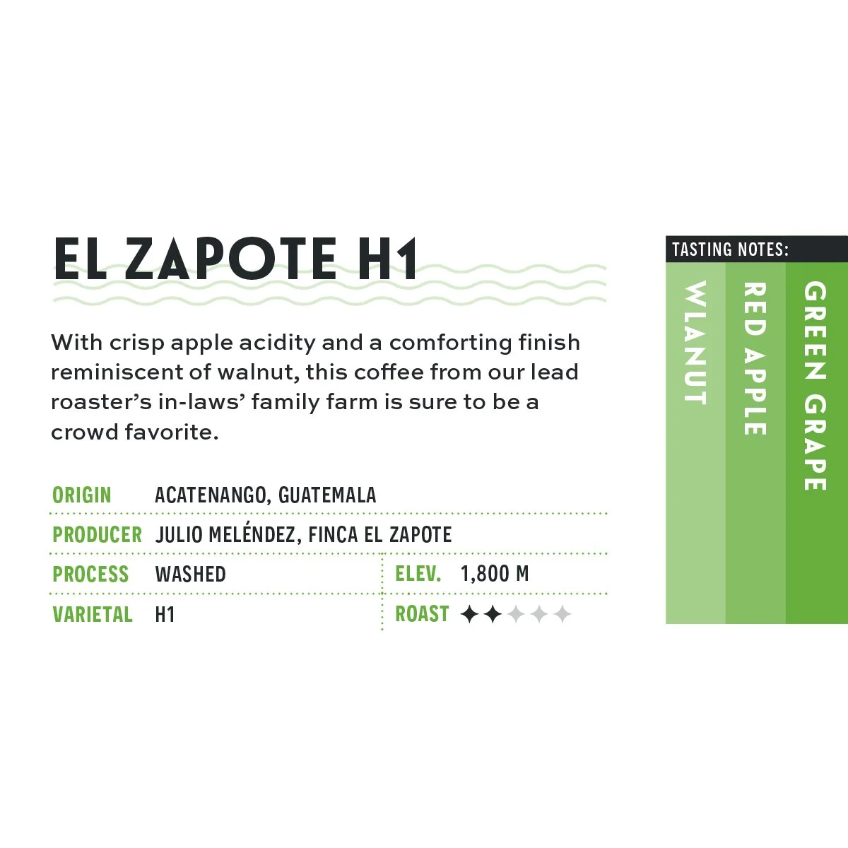 El Zapote H1