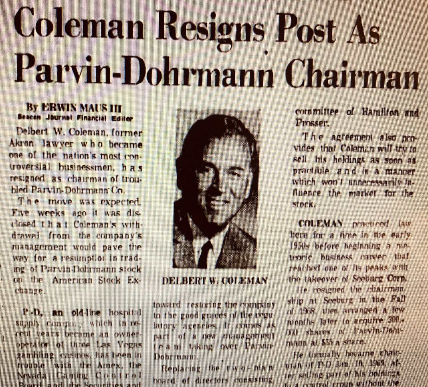 Newspaper Coleman Resigns.jpeg