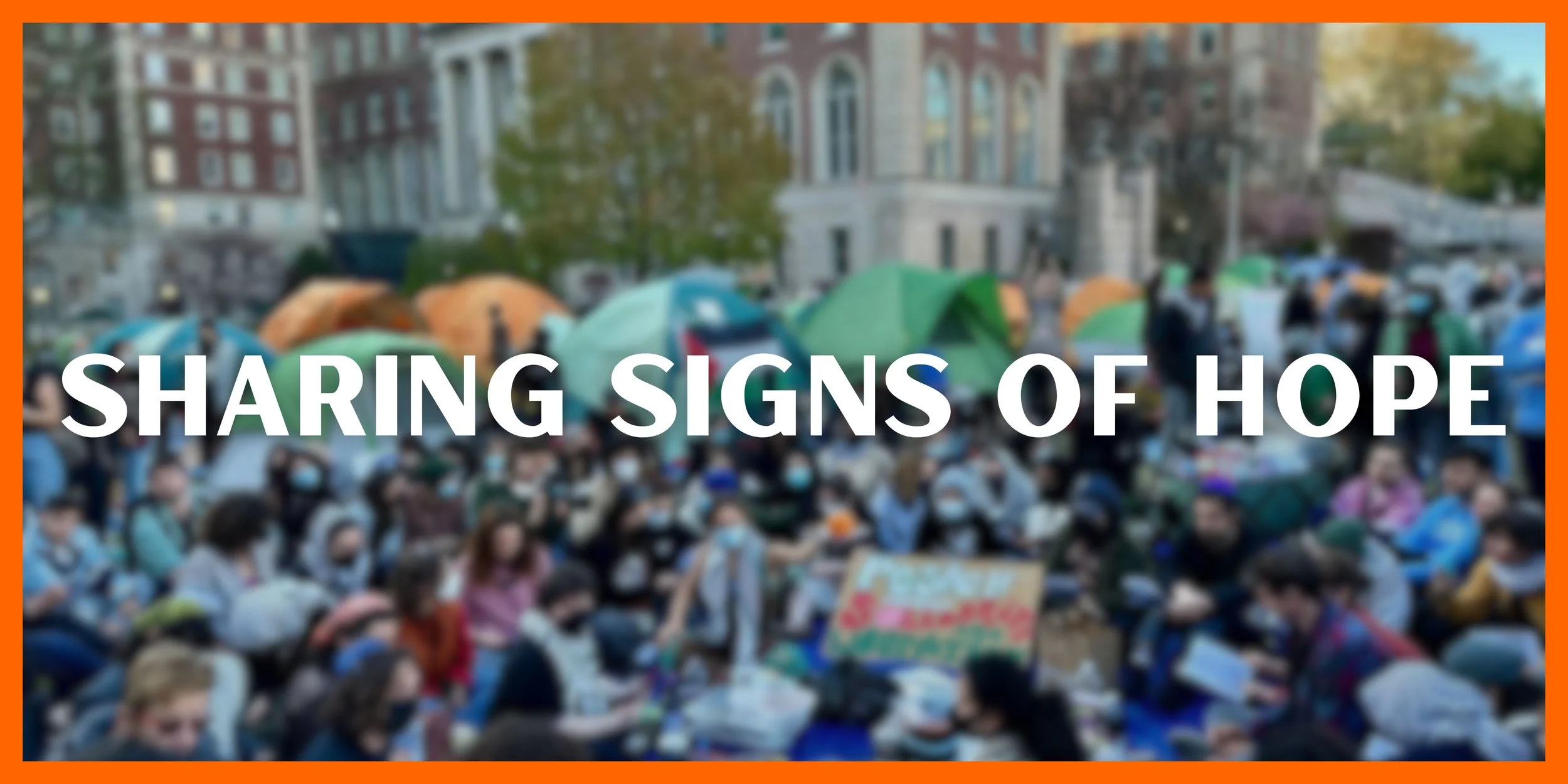 Sharing Signs of Hope