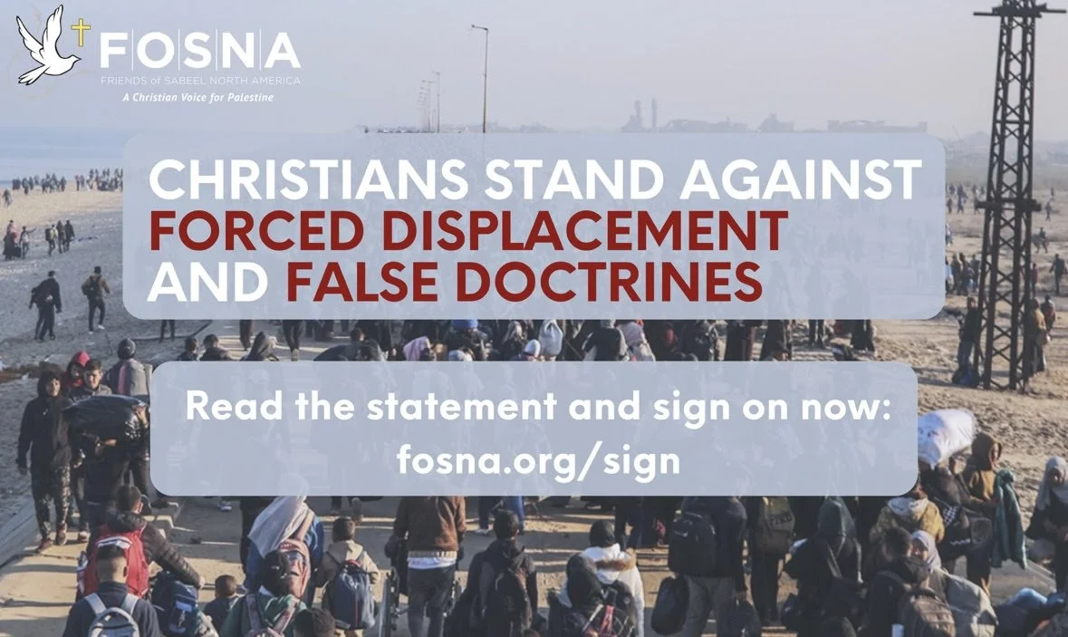 Christians Stand against Forced Displacement and False Doctrines