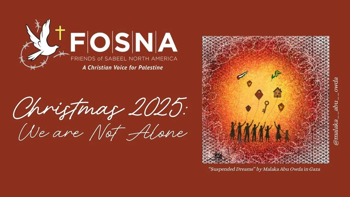 Every Christmas, FOSNA members make incredible gifts to support our work. Some of you make an annual donation, and some of you start a monthly donation or increase your monthly gift. Thank you. Please dig deep this year as we face important work ahea