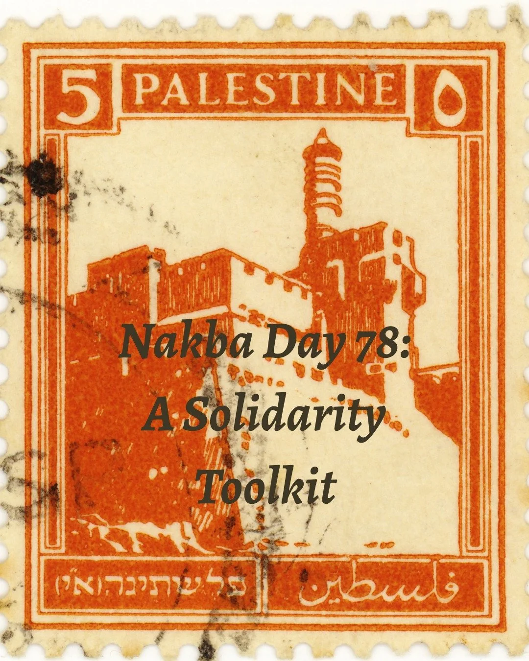 Nakba Day 78: A Solidarity Toolkit