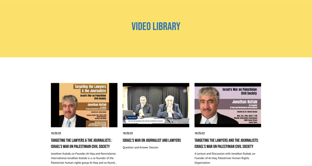 Watch all things FOSNA, old and new, at our brand new video library! Visit fosna.org/videos today.