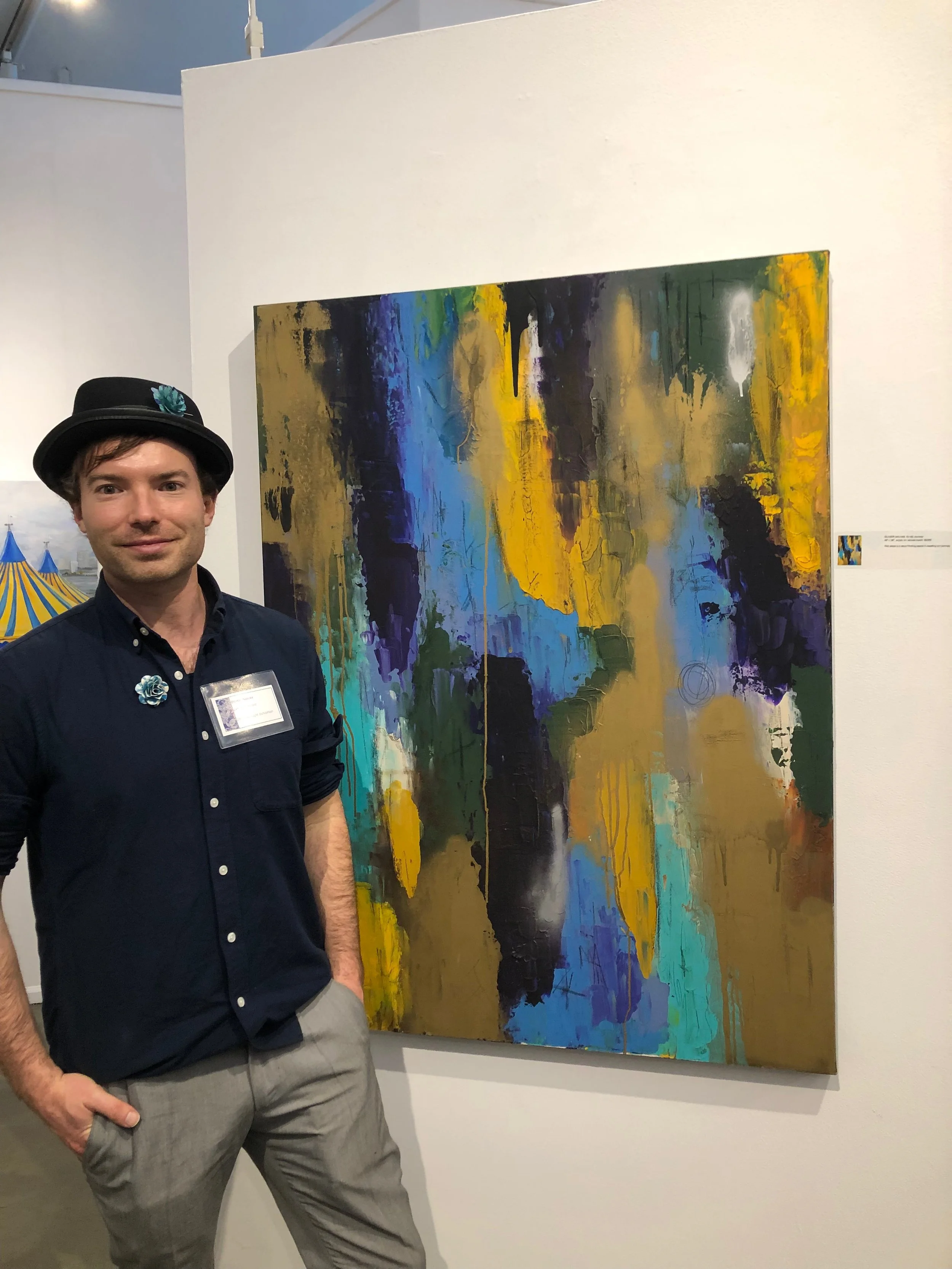 Olivier Salvas Artiste at Spotlight exhibition