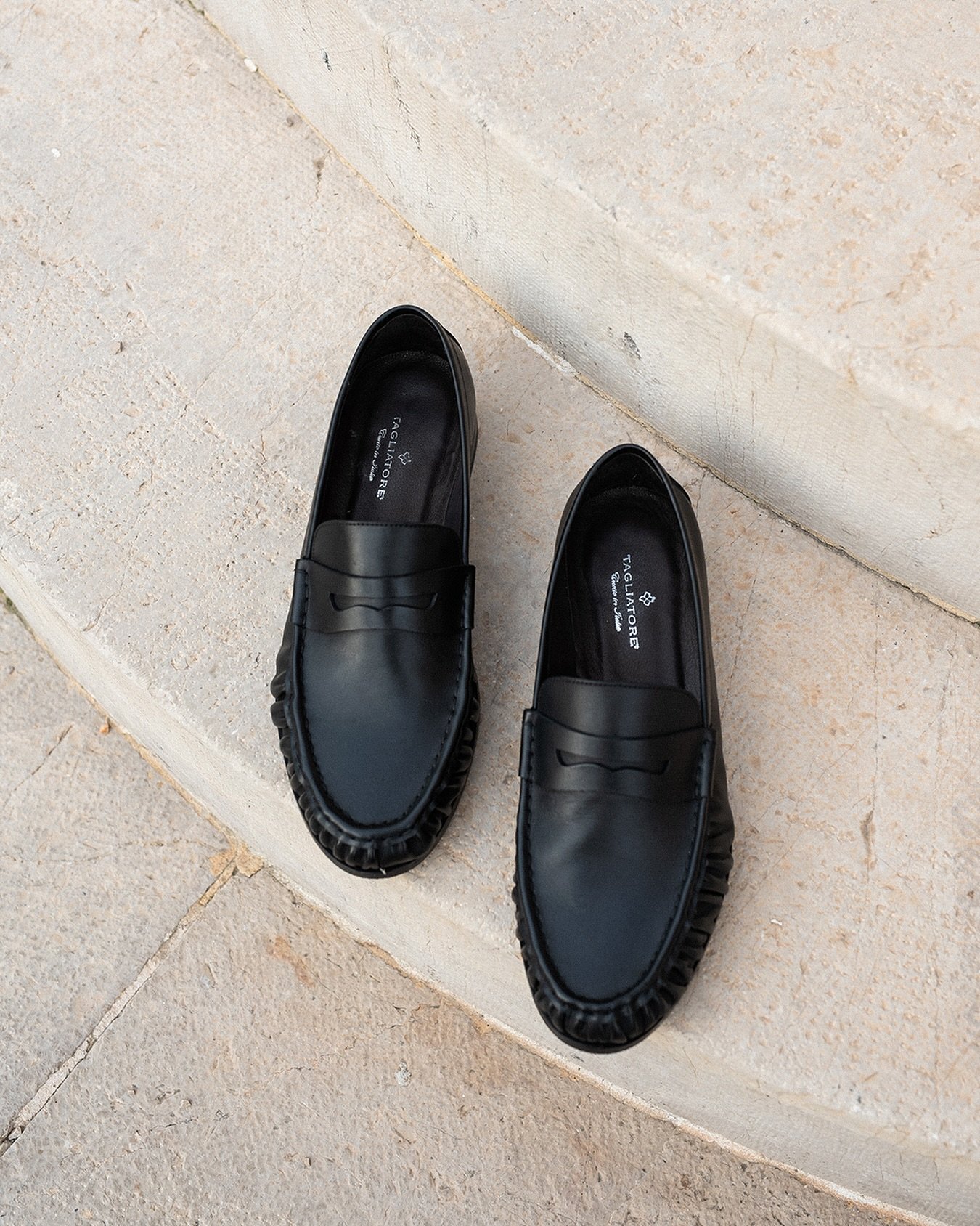 Timeless craftsmanship, summer-ready ease.⁠
⁠
These handcrafted Italian leather penny loafers by @tagliatoreofficial deliver elegance and comfort in equal measure&mdash;perfect for warm days when polish still matters.⁠
⁠
Vancouver&rsquo;s Luxury Men&