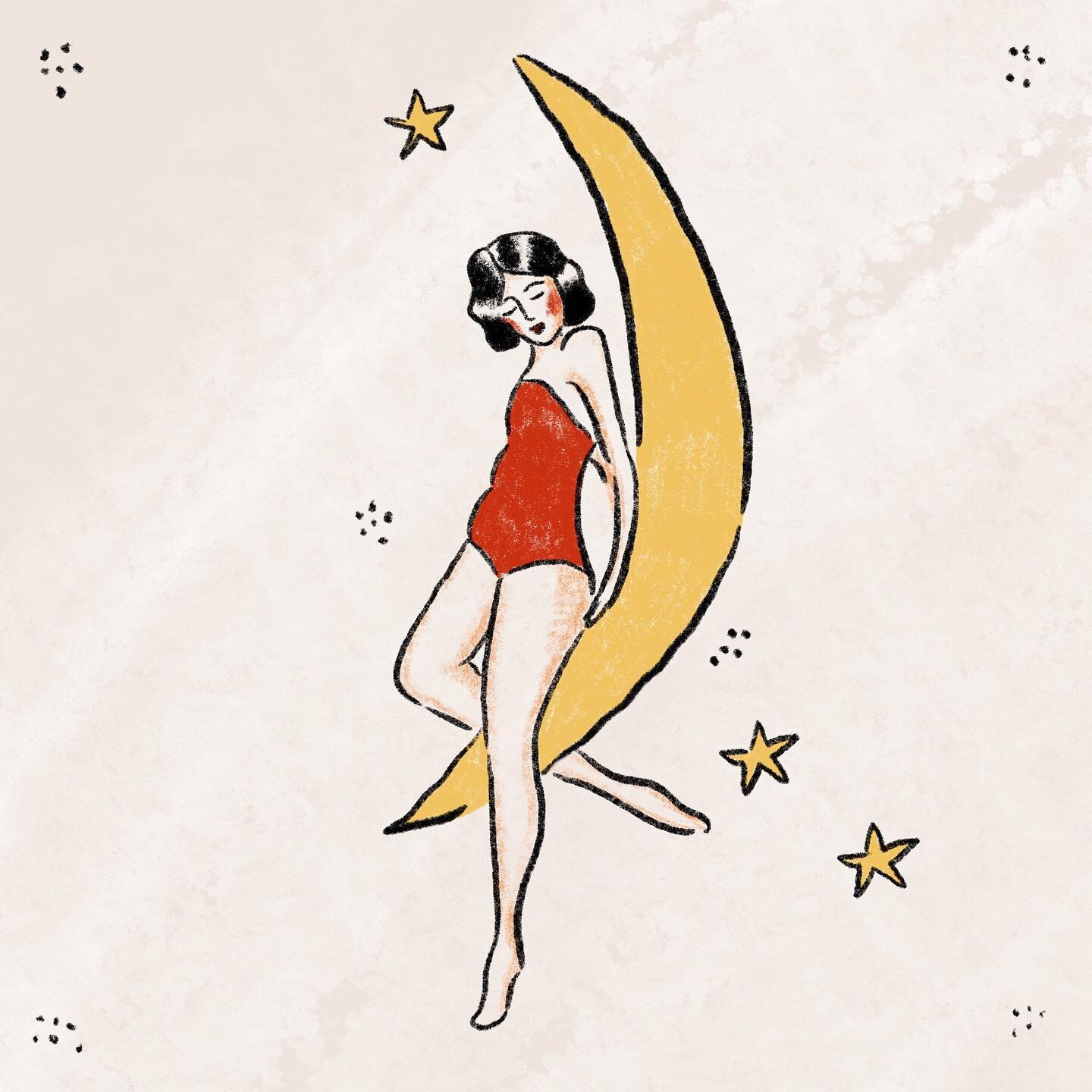 moon lady&hellip;it has been awhile since I posted since I&rsquo;ve got a lot of other cool stuff in the works&hellip;but here&rsquo;s a little something in the meantime!!!
.
.
.
.
.
.
#illustration #drawing #art #drawingoftheday #illustrator #artist