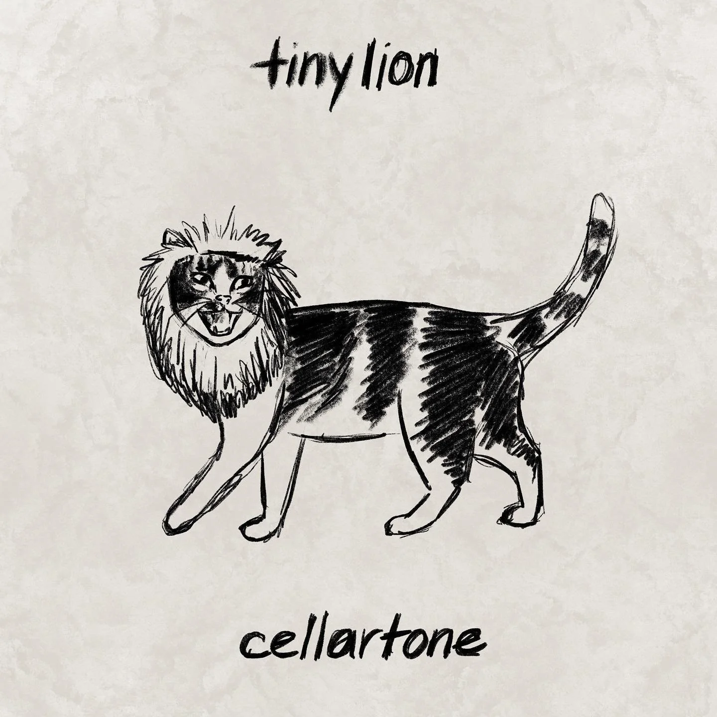 cover art i made for @cellartone!!! go listen to his new song, tiny lion!!