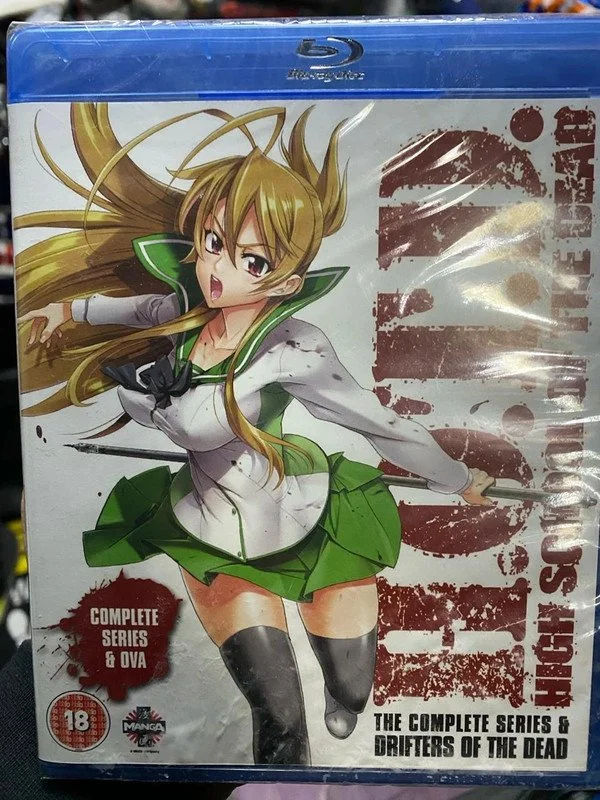 High School of The Dead Complete Series & Drifters Of The Dead OVA | £9.99