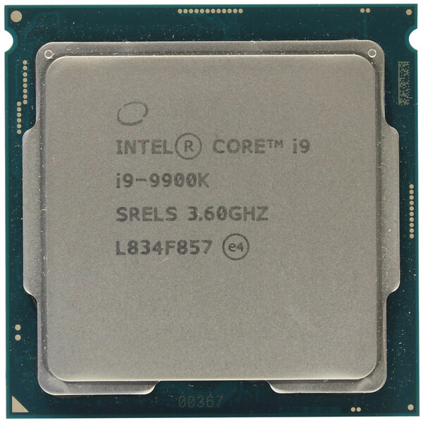 Intel Core i9-9900K Processeur (1151/8 Core/3.60 GHz/16 MB/Coffee Lake/95 W)