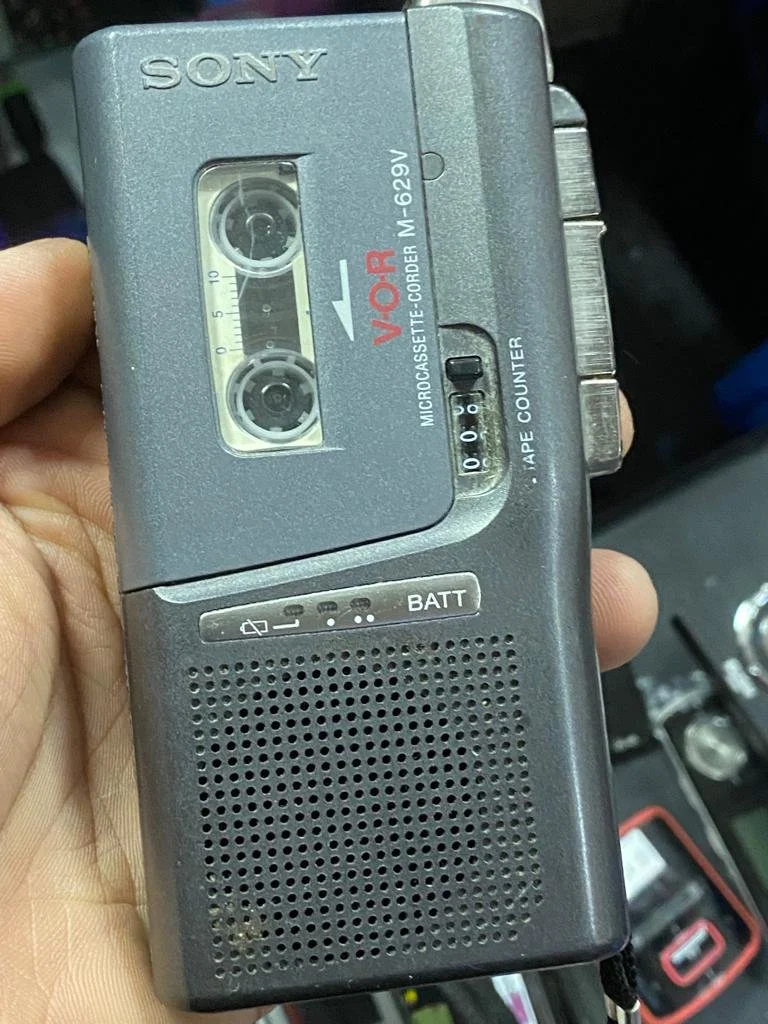 Sony M-629V Microcassette Dictaphone Digital Voice Recorder | CONDITION - USED | £24.99
