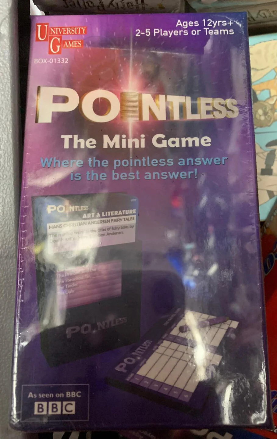 Pointless The Mini Game New Edition BBC Universal Games 2-5 Player | CONDITION - NEW | £7.99