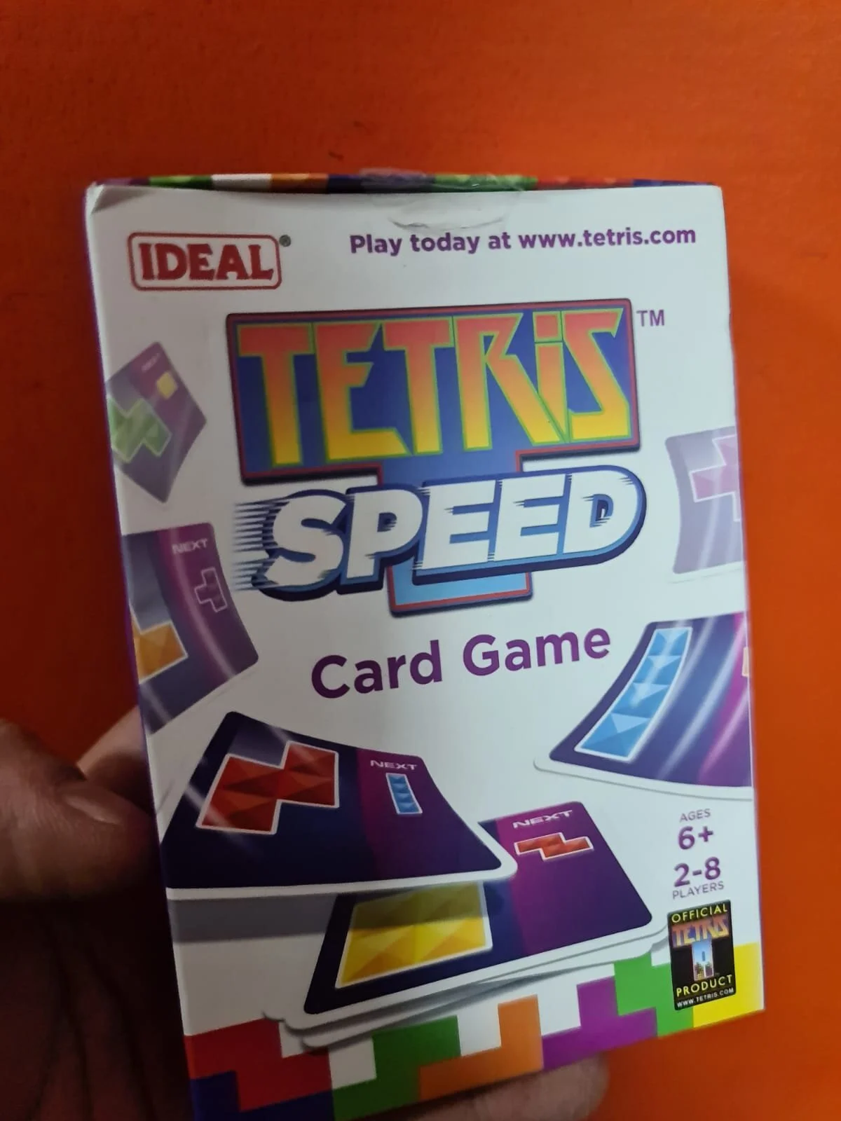 Tetris Speed Ideal 2-8 Player Card Game | CONDITION - NEW | £9.99