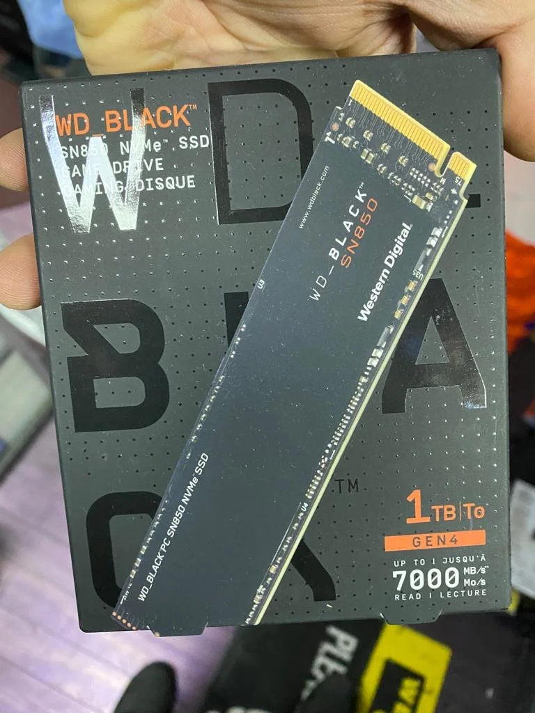 WD Black SN850 Nvme SSD Game Drive 1TB Gen 4