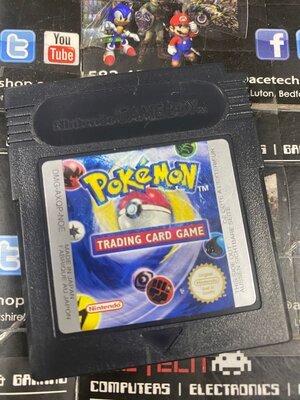 Pokemon Trading Card Game Gameboy Original Video Game Cartridge  ACE TECH