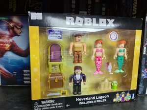 Roblox Neverland Lagoon Playset Pieces Action Figures Virtual