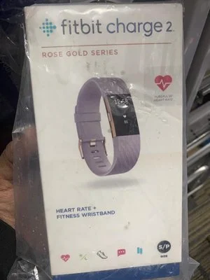 Fitbit Charge Rose Gold Series Heart Rate Fitness Wristband