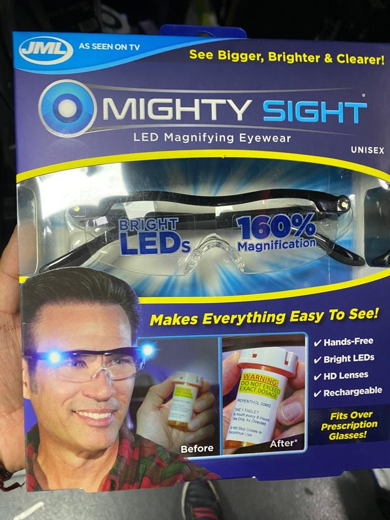 Mighty Sight™ LED Magnifying Eyewear 