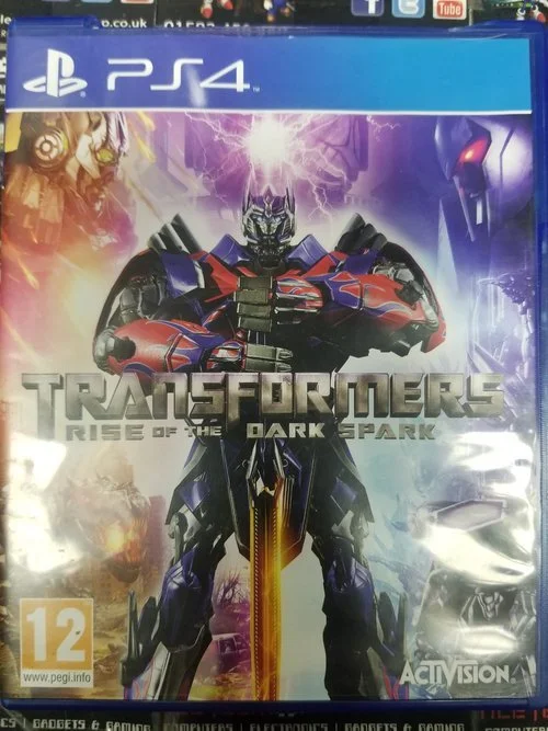 Transformers Rise Of The Dark Spark Sony PS4 Video Game — ACE TECH