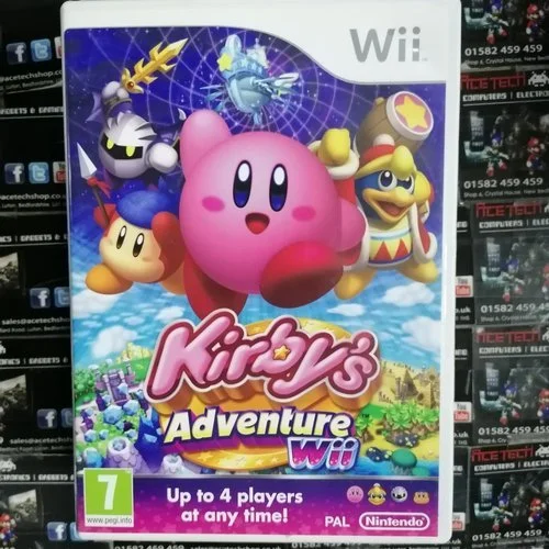 Kirby's Adventure Wii Nintendo Wii Game — ACE TECH