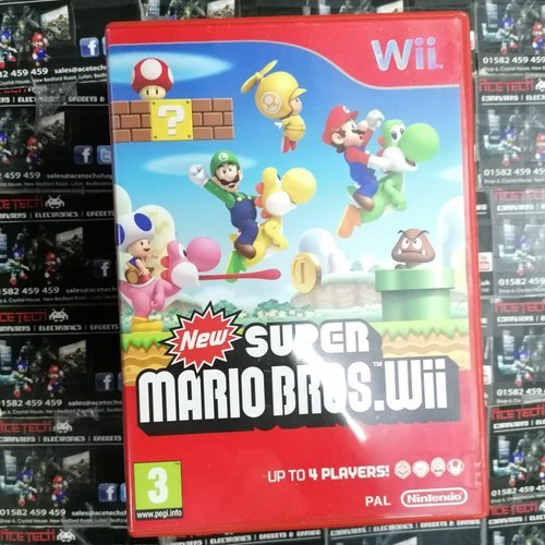 New Super Mario Bros Nintendo Wii Game — ACE TECH