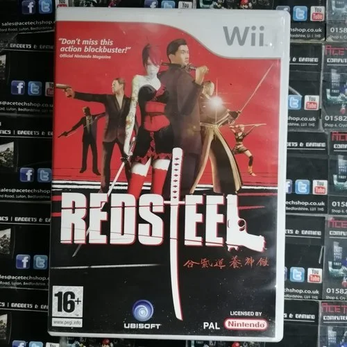 Jeu Red Steel Pour Nintendo Wii - Bon État, Jeu D'Action-Aventure