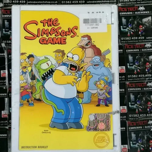 The Simpsons Game Nintendo Wii Game — ACE TECH