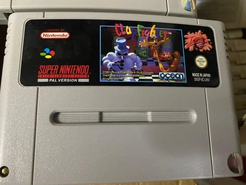 Clay Fighter SNES Cartridge Game — ACE TECH