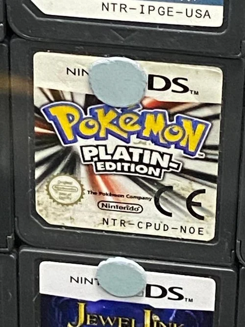 Pokemon Platinum Edition IMP Nintendo DS cartridge Game  ACE TECH