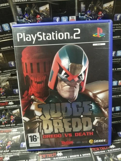 JUDGE DREDD DREDD Vs Judge Death SONY PS2 PROMO DISQUE TBE PAL UK. EUR 19,99 - FR